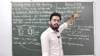 Class 10 - Extraction and Refining of Metals - Metals and Non-metals 
