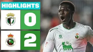 BURGOS CF 0 - 2 R. RACING CLUB | RESUMEN LALIGA HYPERMOTION