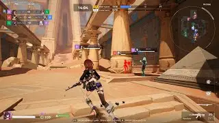 [Strinova] More Ming's recoil practice gameplay