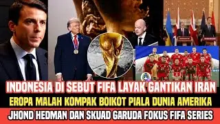 Indonesia jadi kandidat kuat gantikan Iran selain UEA dan Irak,DiPiala Dunia 2026,eropa malah boikot