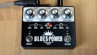 Kingtone Blues Power Deluxe Demo - The Best Drive Pedal Ever Made? 