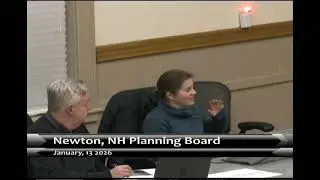 2026-01-13 Town of Newton, NH Planning Board Meeting
