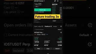 IOST live amazing profit 😱| scalping | binance future trading | #short #btc #iost #binance #cripto