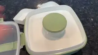 Goodful Stackable Lunch Box Container, Bento Style Food Storage with Removeable Compartments