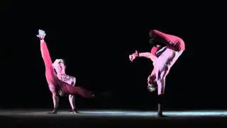 Slow motion Break dancing flares-lotus handhops 1000fps