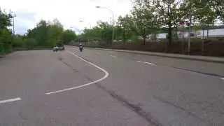 Honda CBR 600 RR mit LeoVince SBK + Db Eater FlyBy