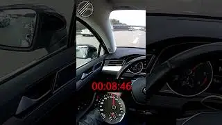 VW Passat Variant 2.0 TDI B8 150 PS 0-100 kmh Acceleration Test