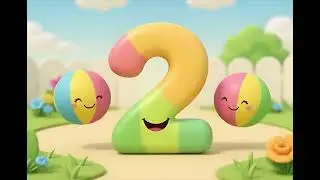 Counting 1–10 for Kids | Fun & Easy Cartoon Learning #cartoon #alphabetlearning #numbers #viral