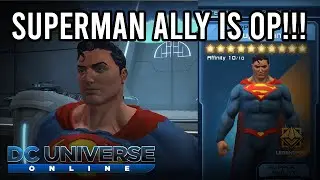 DCUO | Супермен: демонстрация союзников [PvP и PvE/DPS/Танк]