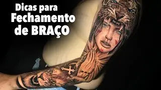 DICAS DE COMO FECHAR UM BRAÇO DE TATUAGEM EM UMA ÚNICA SESSÃO