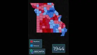 Missouri elections 1888-2020 #elections2024 #Missouri #news #democracy #republican #usa #statistics