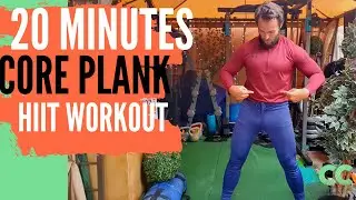 LOCKDOWN ABS WORKOUT | TOTAL PLANK CHALLENGE | BUILD A SIX PACK AT HOME IN 20 MINUTES AND BURN FAT