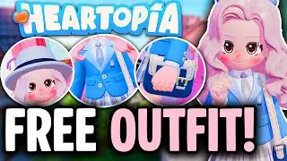 How to Get the FREE School Outfit in Heartopia! 🩷🎀 (10 Bubble Locations)