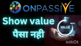 #onpassive पैसा प्रोमोट नही, only value बनाए।। @onpassivians6525