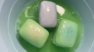 ASMR SOAP / SOAKED SOAP / MUSHY SOAP / IRISH SPRING BAR SOAP #acmp #asmrsoap #soakedsoaps