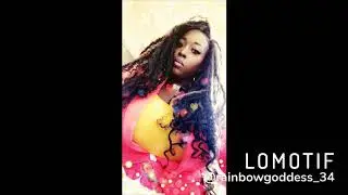 MakeUpByT Faux Locks with pink and purple lips