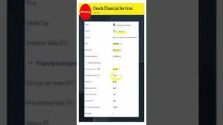 Oracle Financial Services share latest updates