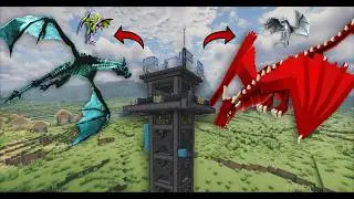 DRANGON ARRIVAL 💀 in Minecraft (Coffin Meme)