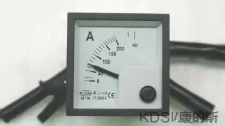 KDSI BE-48 AC200/1A inductive ampere meter Video