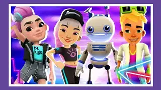 Neon Pack | Subway Surfers | Nick , Tagbot , Cleo and Rin