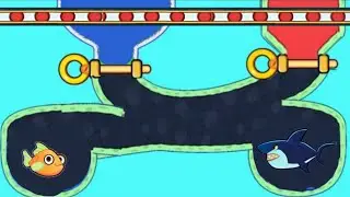 save the fish / pull the pin max level iOS and android games save fish pull the pin / android iOS