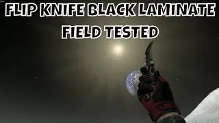 Flip Knife Black Laminate - Field Tested Skin Showcase
