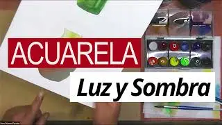 ACUARELA PARA PRINCIPIANTES 💖⎟ LUZ Y SOMBRA