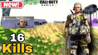 *NEW* Minotaur Maze Keeper Gameplay | Cod Mobile Battle Royale | Squads Vs Solo | Season 2