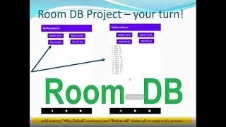 Intro To Room DB / Android/Kotlin