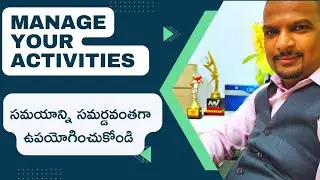Time management (or) activity management