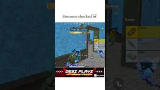 Streamer Shocked ☠️! #bgmi #shorts #desiplayz