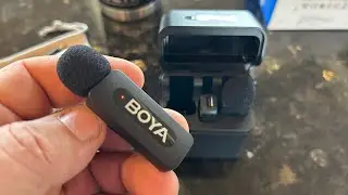 Подходит для всех телефонов! Комплект беспроводного микрофона от BOYA.