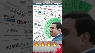 Adani Group's Massive Business Empire Explained! | Sectors, Companies, and Growth Journey