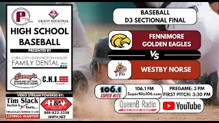 Fennimore vs Westby at Osseo | High School Baseball - D3 Sectional Final