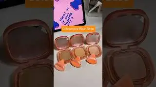 Colourette Blur Base Everyday Powder Foundation, Spf 15 🍊🧡 #aesthetic #colourette #powder