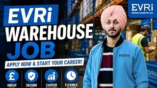 Evri Warehouse jobs for international students in uk 🇬🇧from india , pakistan || 