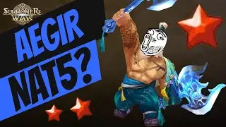 Aegir NAT5? Water Barbaric King in Summoners War G3 RTA