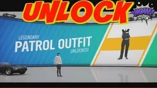 How to UNLOCK POLICE Patrol Outfit ***SUPER EASY*** Forza Horizon 4