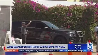 Armed killed by Secret Service out Trump's Florida resort