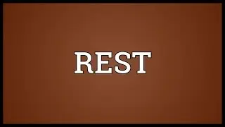 REST의 의미