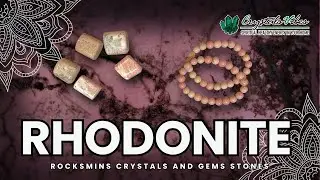 Rhodonite Crystal: Emotional Healing and Love Attraction | Crystals Vibes