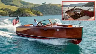 **CLASSIC CHRIS-CRAFT BARREL BACK REVIEW: AMERICAN ICON 🚤🇺🇸**