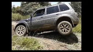 Pajero TR4 bloqueio ARB Haras Haddad Off Road 4x4