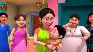 Santa & Friends Marathi Rhymes & Cartoons for Children | #marathi #maharashtra