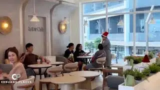 New cafe  alert! SNOW CAFE is now open at the second level of The Shops at Mandani Bay