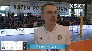 tv.nsk.pl [Tr. Damian Zemło] 1LSK ECO HARPOON LOS Nowy Dw&oacute;r Maz. - Enea Klub Siatkarski Piła 1:3