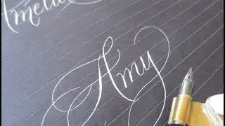 Names that begin with A | Calligraphy by 5th Floor Designs