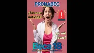&iquest;Buenas noticias? ❗❓💯Beca 18 PRONABEC 2026 &iquest;20 mil becas? #beca18 #becasperu #pronabec #noticias