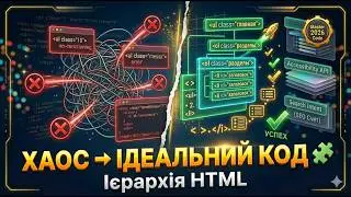 [UKR] - Ієрархія HTML: Як перетворити хаос на ідеальний код?