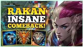 The Most Insane Comeback in Wild Rift! | Rakan Wild Rift Gameplay